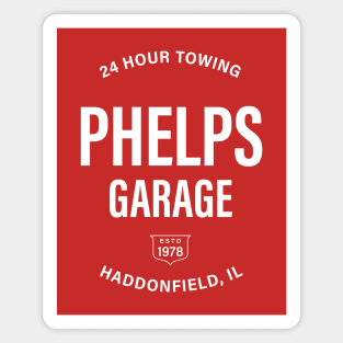 Phelps Garage: 24 Hour Towing in Haddonfield, IL Magnet